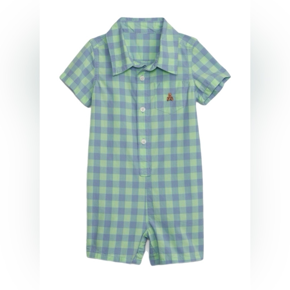 New GAP cotton shorty one-piece